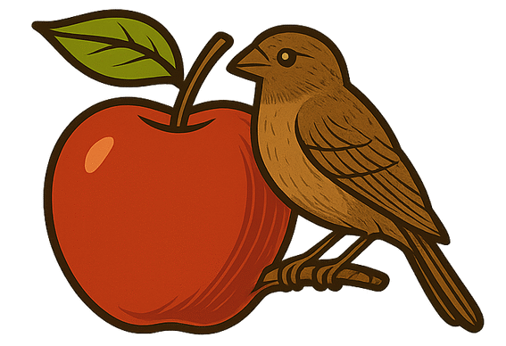 The Apple and the Finch